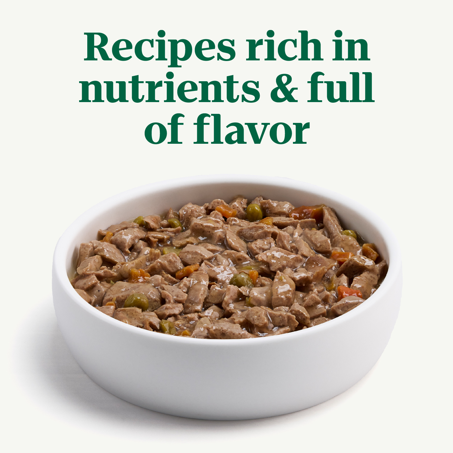slide 6 of 8, Nutro Hearty Stew Tender Chicken, Carrot & Pea Stew Dog Food 12.5 oz, 12.5 oz