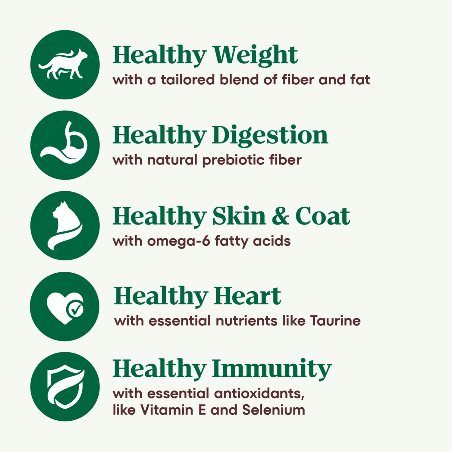 slide 4 of 8, Nutro Wholesome Essentials Natural Indoor Adult 1+ Years Chicken & Brown Rice Recipe Cat Food 14 lb, 14 lb