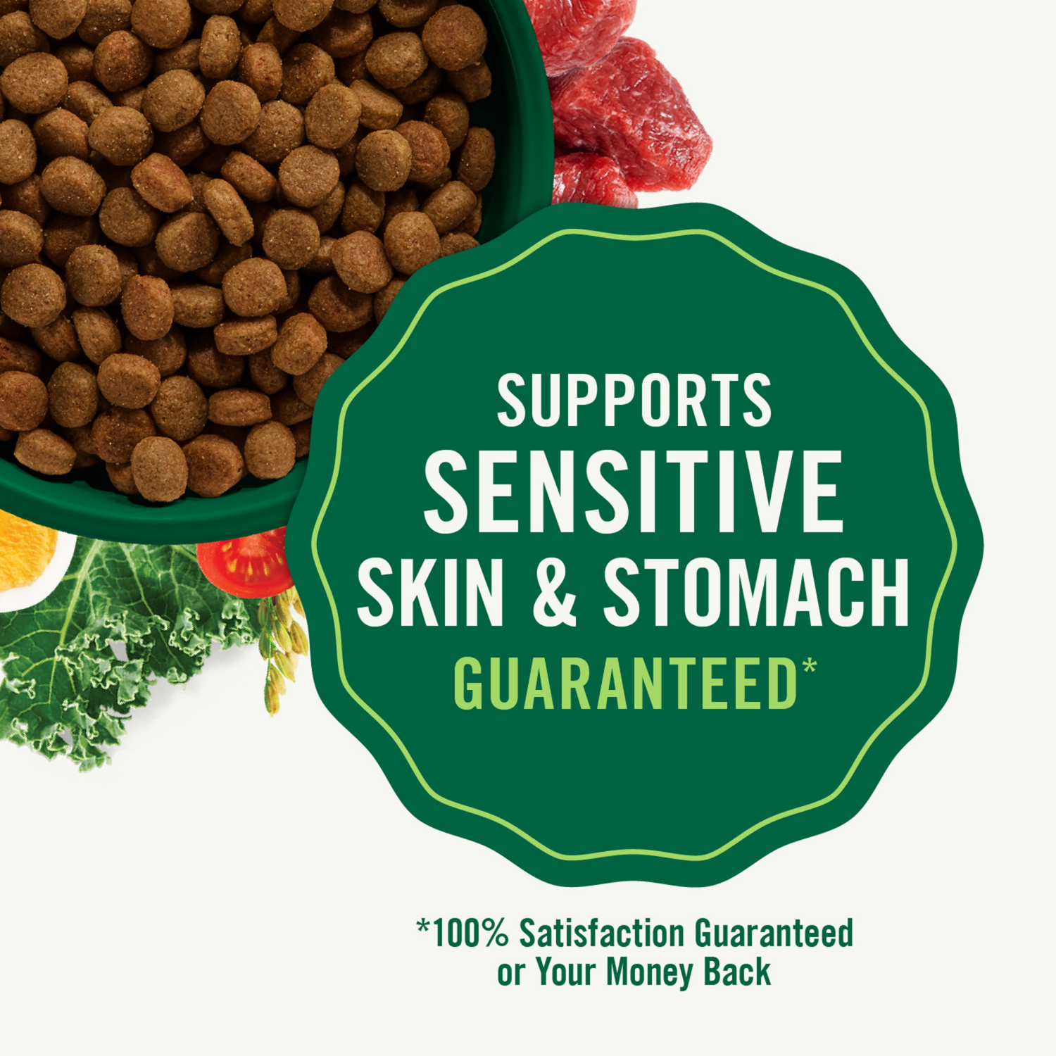 slide 6 of 8, Nutro Natural Choice Natural Adult 1+ Years Healthy Skin & Coat Beef & Brown Rice Recipe Dog Food 4.5 lb, 4.5 lb