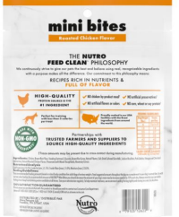 slide 9 of 13, Nutro Mini Bites Roasted Chicken Flavor Treats for Dogs 8 oz, 8 oz