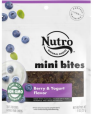 slide 1 of 13, Nutro Mini Bites Berry & Yogurt Flavor Treats for Dogs 8 oz, 8 oz