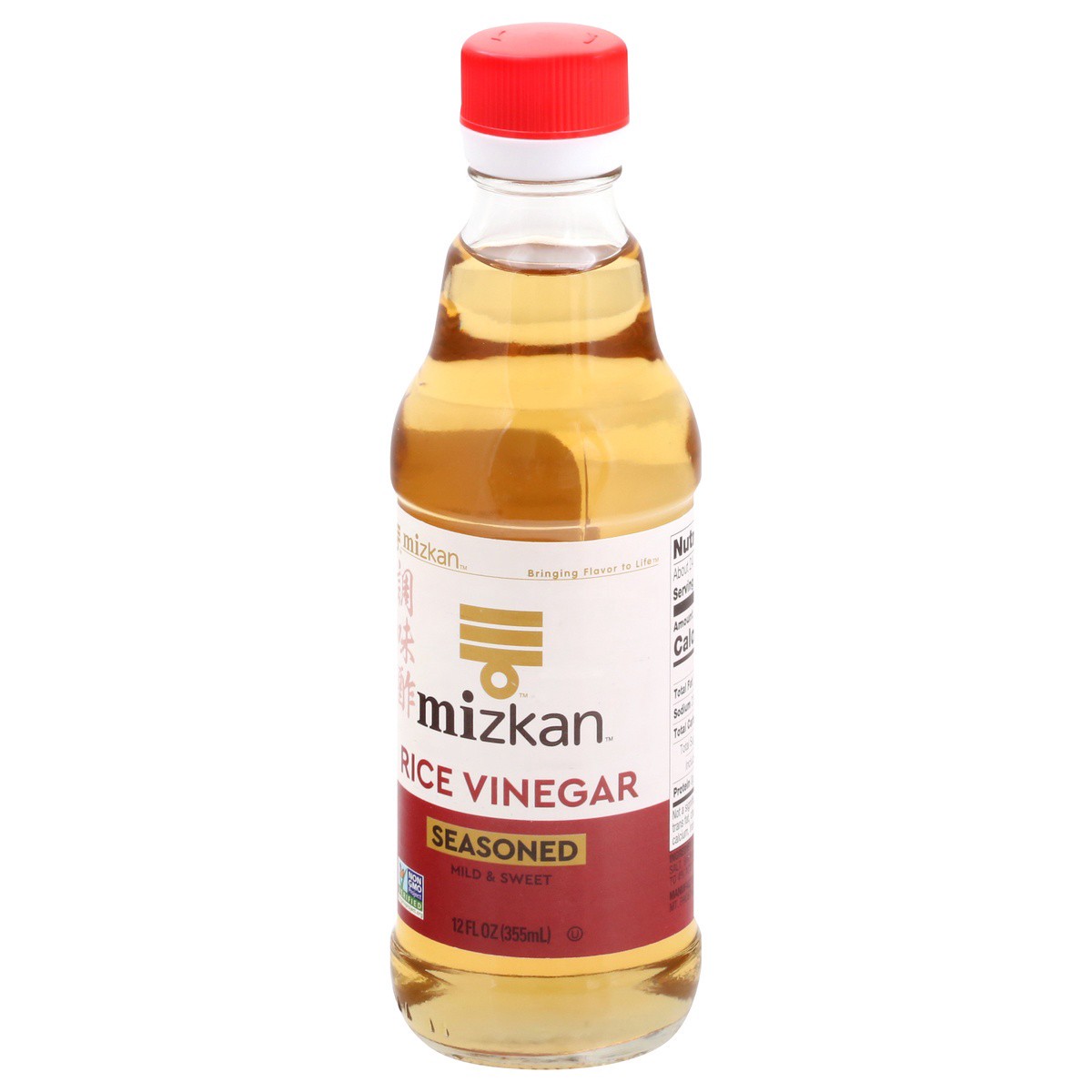 slide 3 of 9, Mizkan Vinegar Rice Seasoned, 12 oz