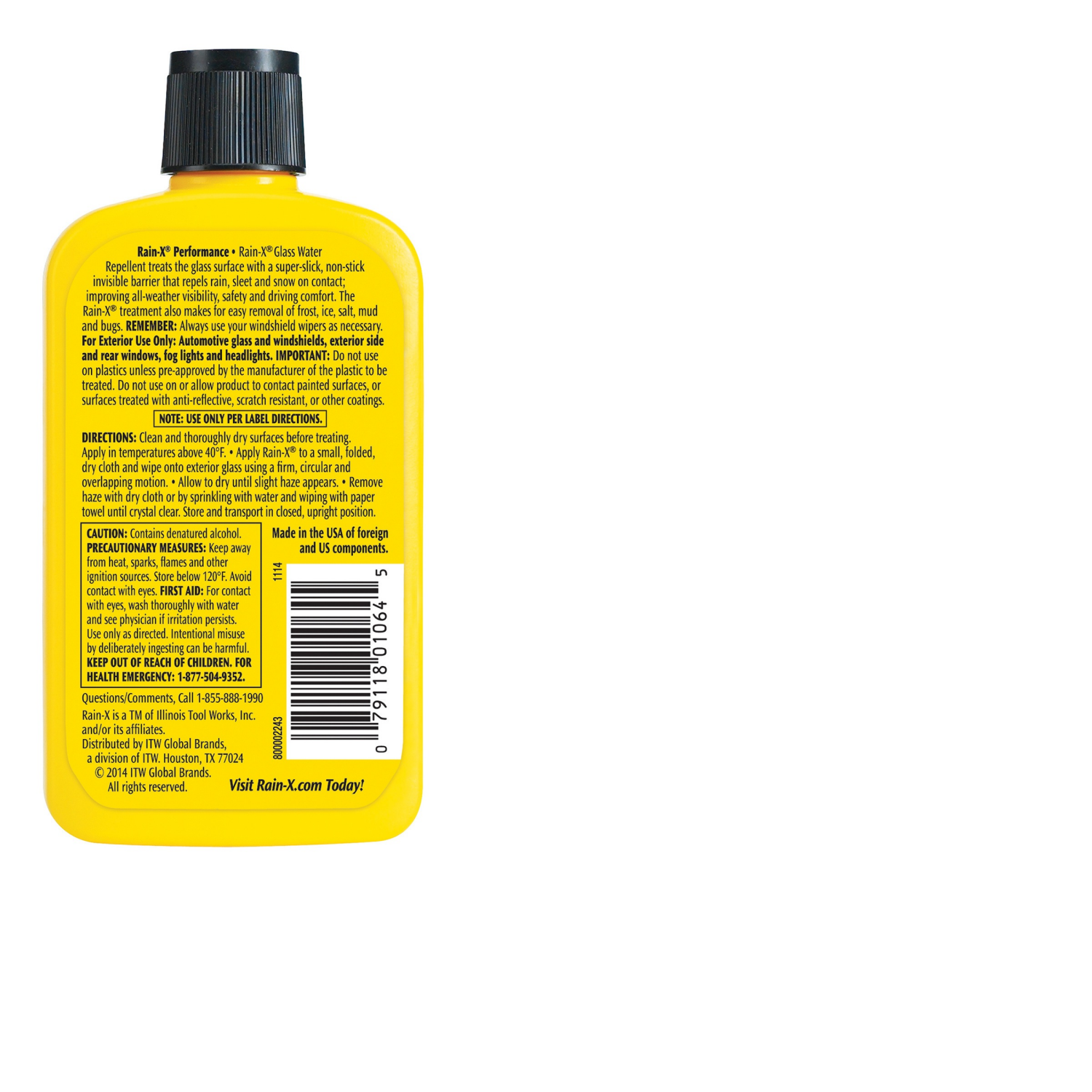 slide 2 of 4, Rain-X Original Glass Water Repellent, 7 oz