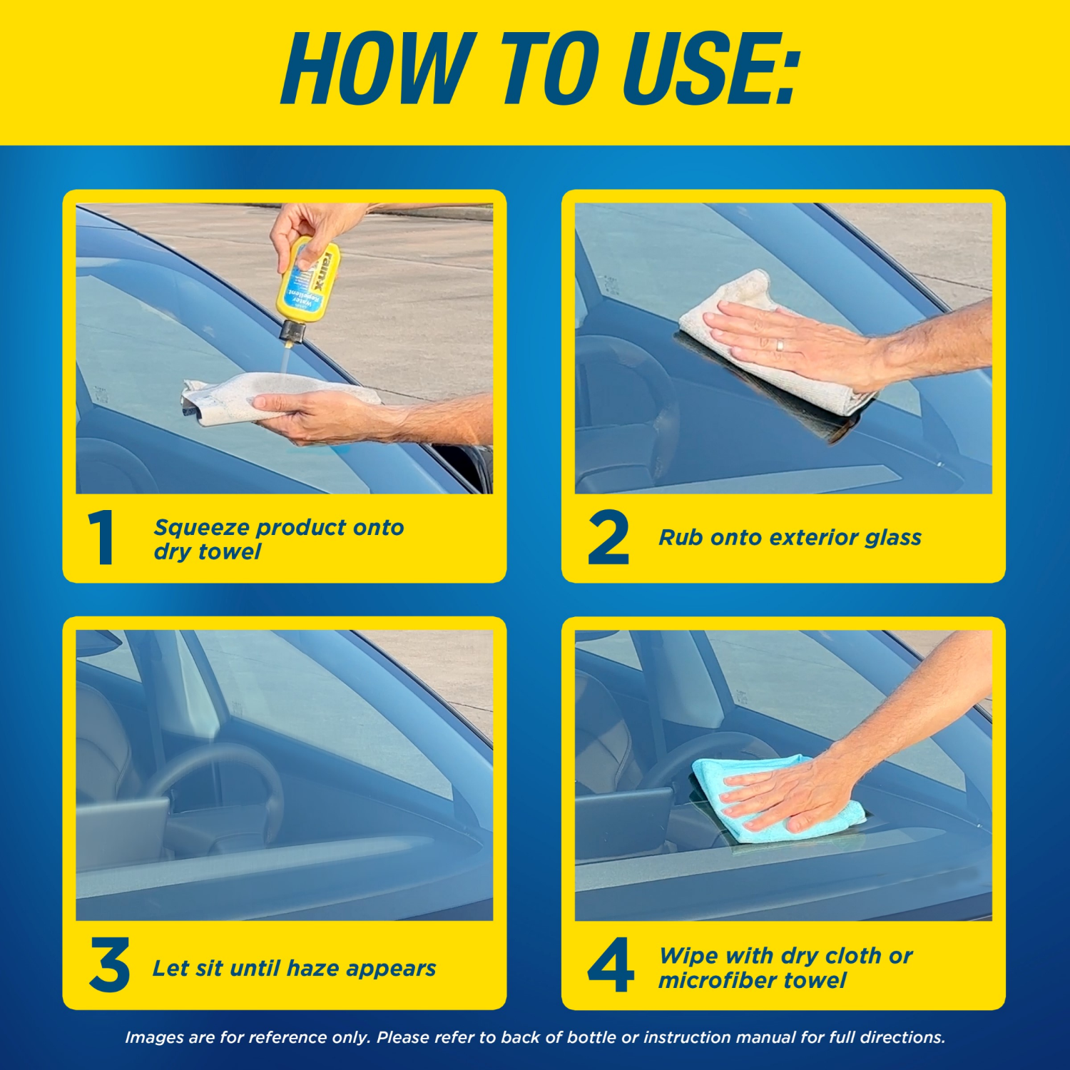 slide 3 of 4, Rain-X Original Glass Water Repellent, 7 oz