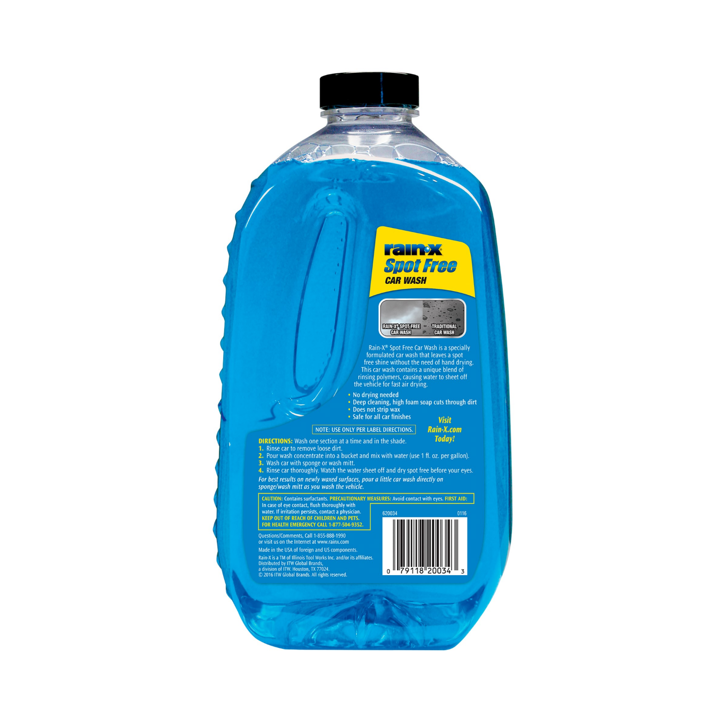 slide 2 of 4, Rain-X Spot Free Car Wash, 48 oz