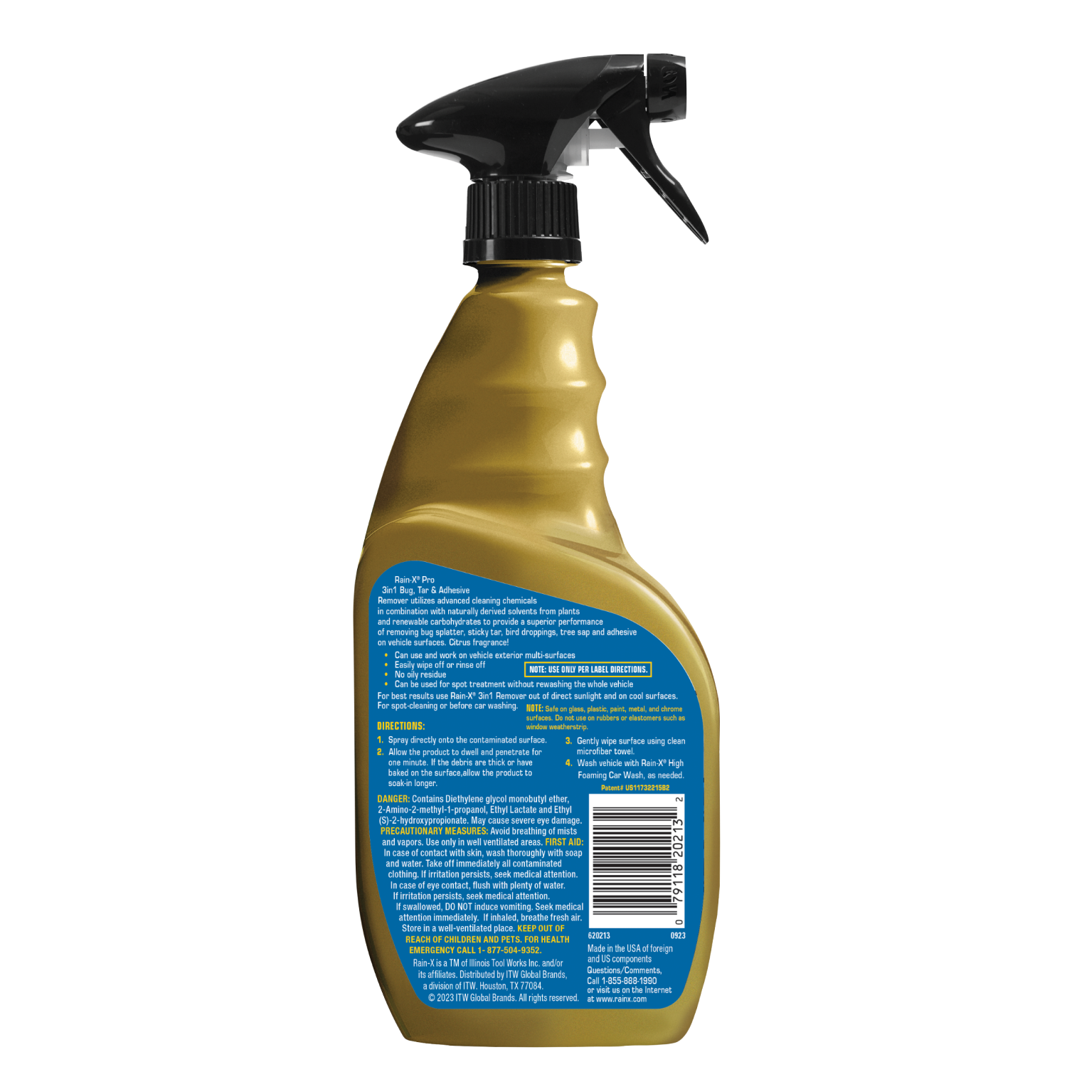 slide 2 of 2, Rainx Rain-X Bug and Tar Defense Pre-Wash Gel, 23 oz