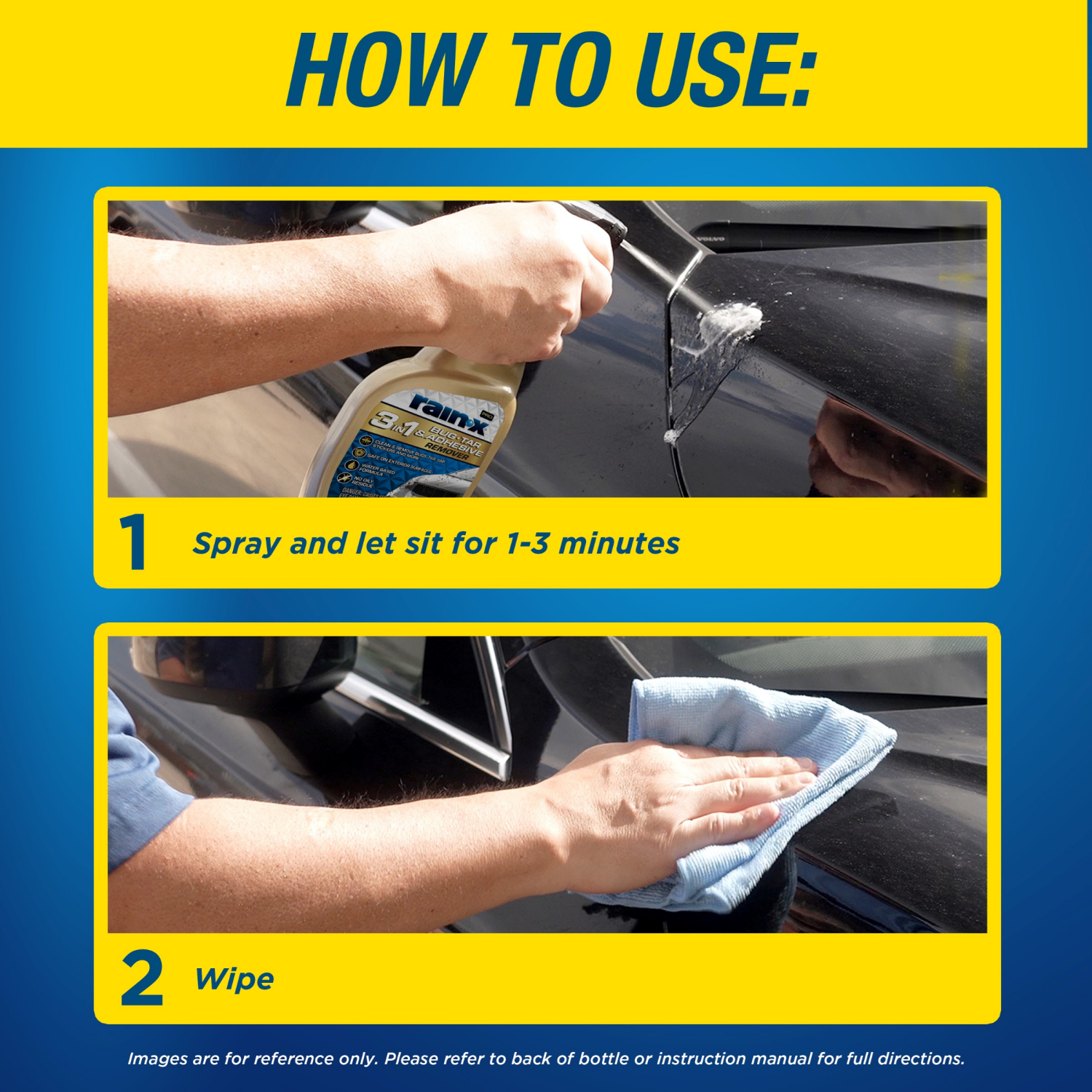 slide 3 of 5, Rainx Rain-X Bug and Tar Defense Pre-Wash Gel, 23 oz