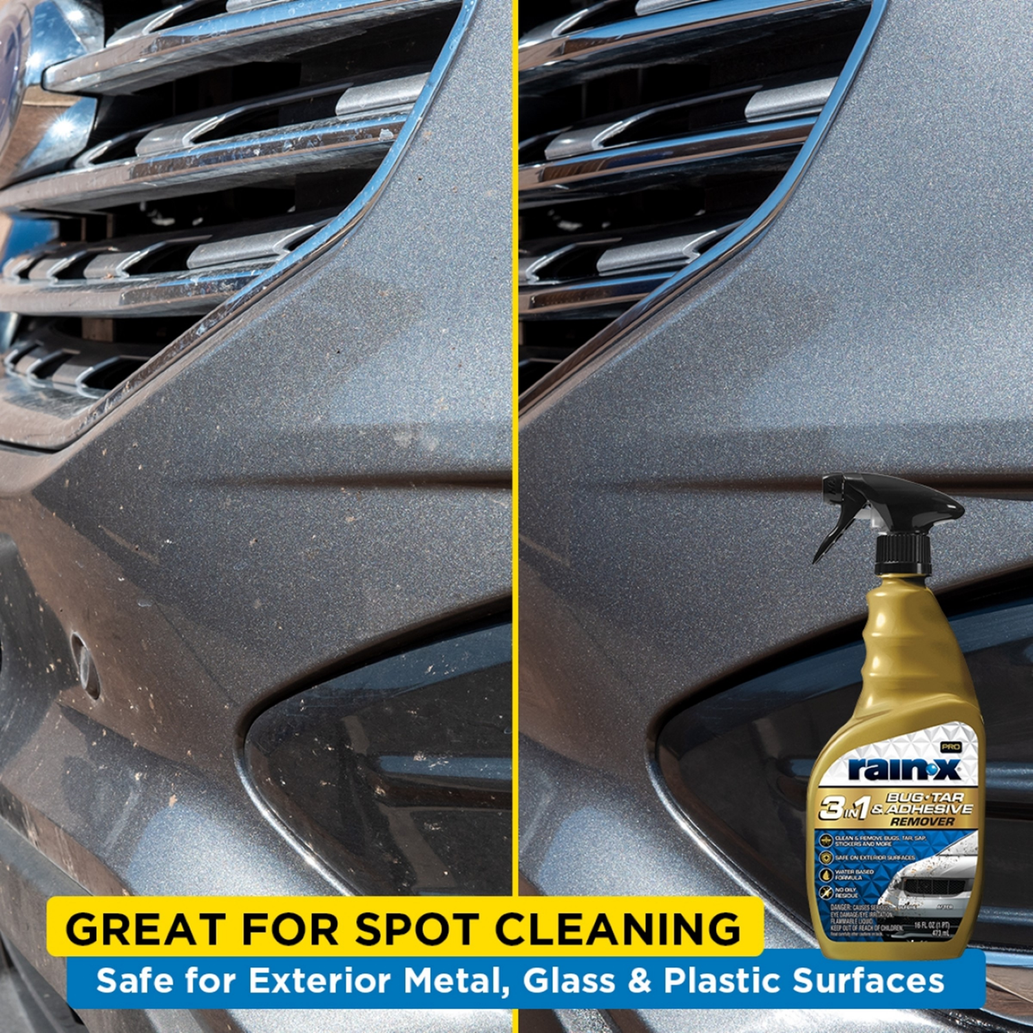 slide 5 of 5, Rainx Rain-X Bug and Tar Defense Pre-Wash Gel, 23 oz