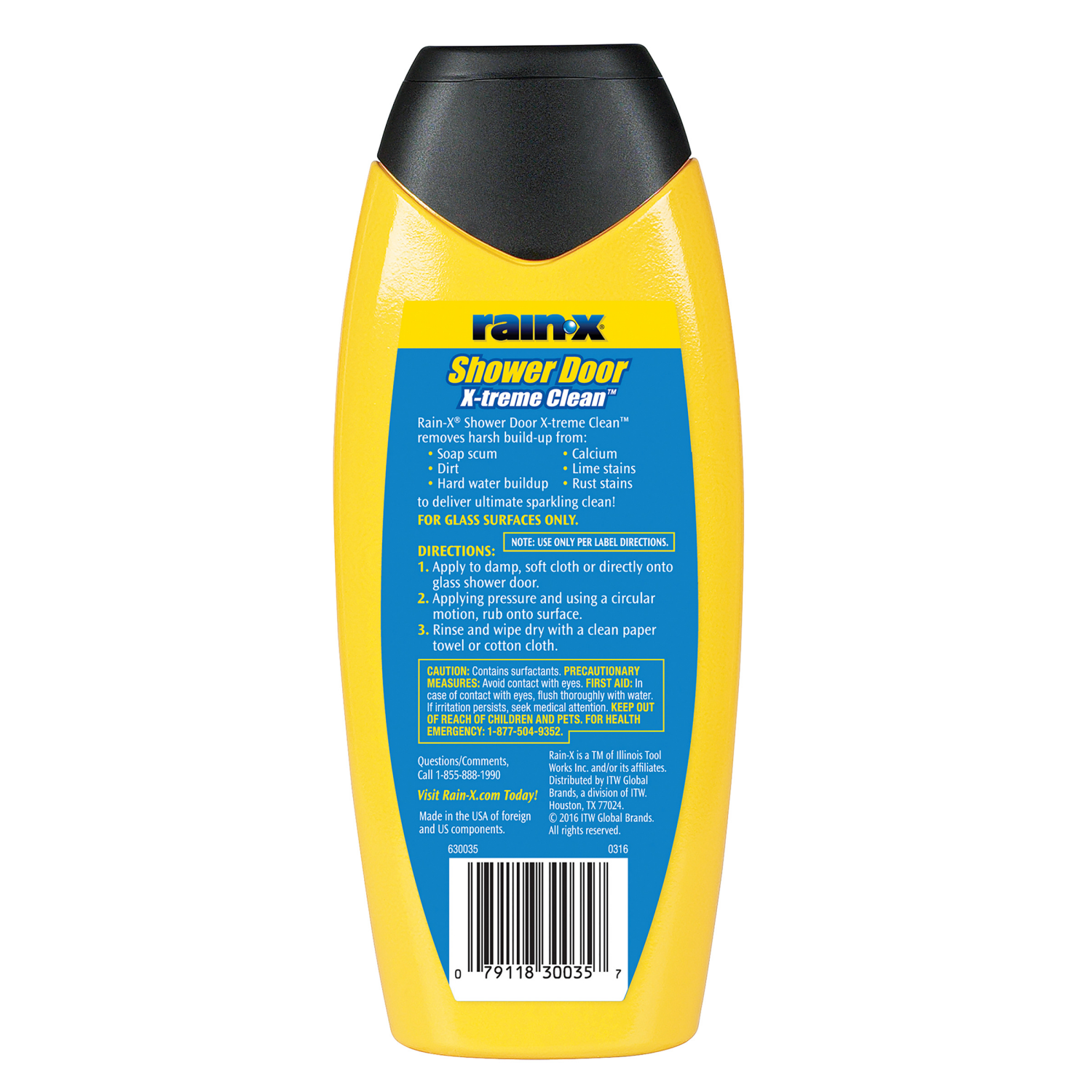 slide 2 of 2, Rain-X Shower Door X-Treme Clean 12 oz, 12 oz