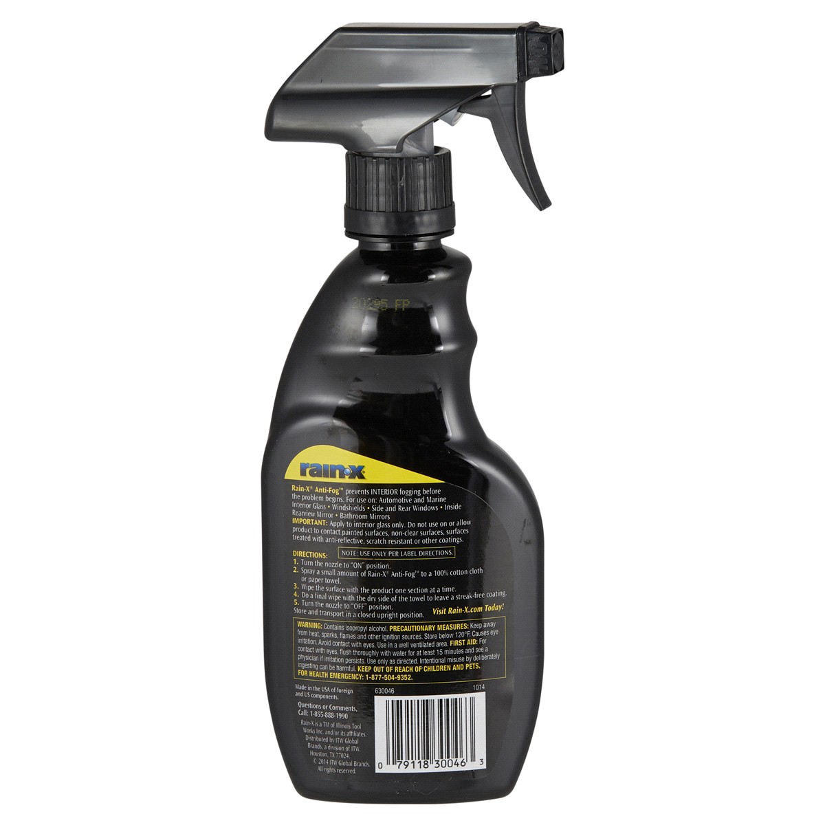 slide 2 of 2, Rain X Interior Glass Anti-Fog Spray, 16 oz