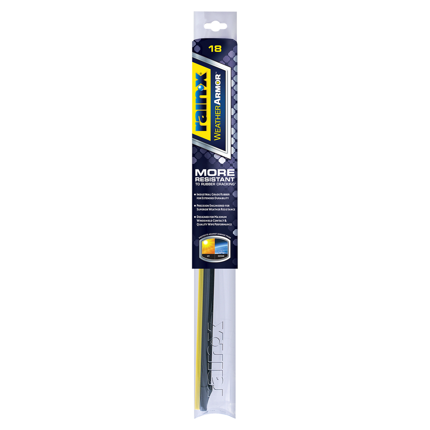 slide 1 of 1, Rain-X Weather Armor Wiper Blade 18 Inch, 18 in