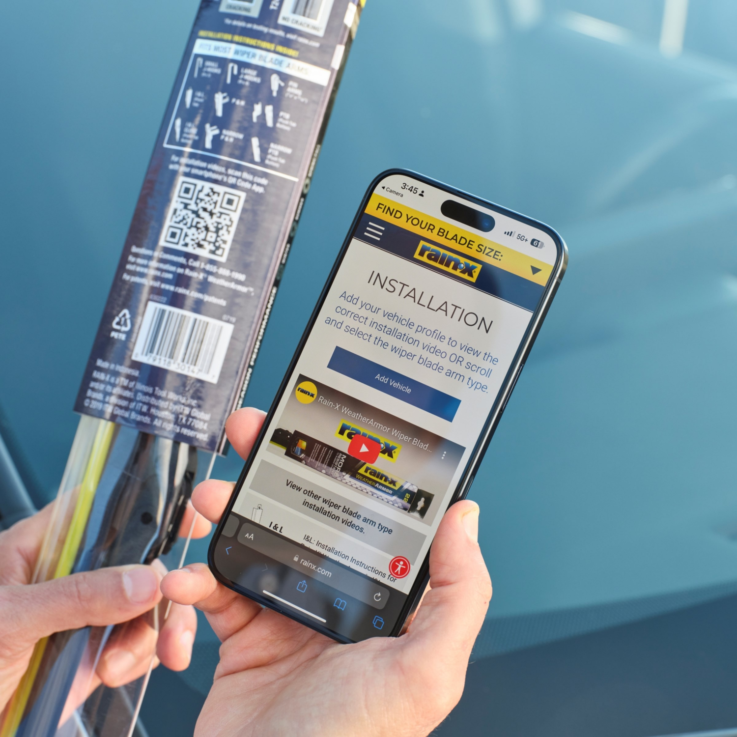 slide 5 of 8, Rain-X Weather Armor Wiper Blade 26 Inch, 1 ct