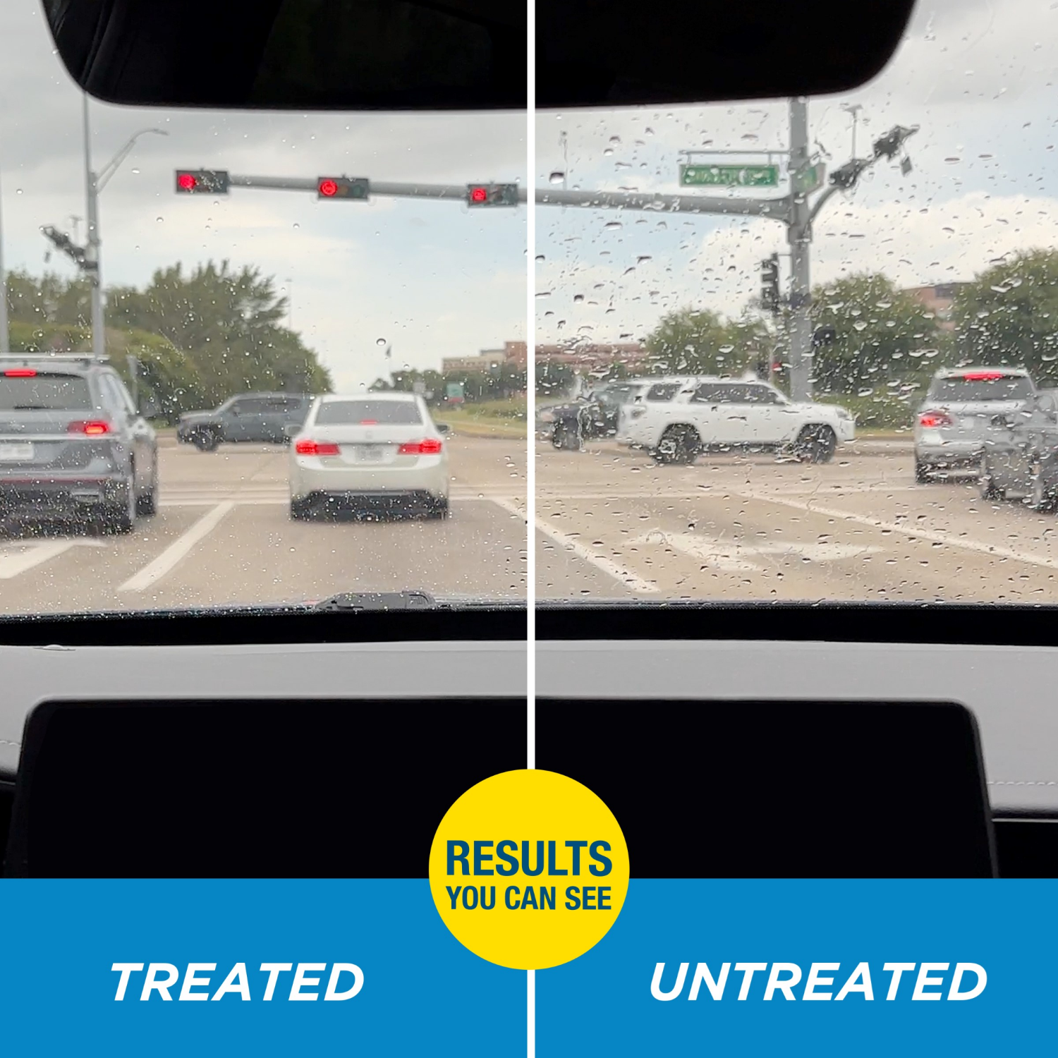 slide 4 of 5, Rain-X 2-In-1 Foaming Glass Cleaner And Rain Repellent Aerosol Spray, 18 oz