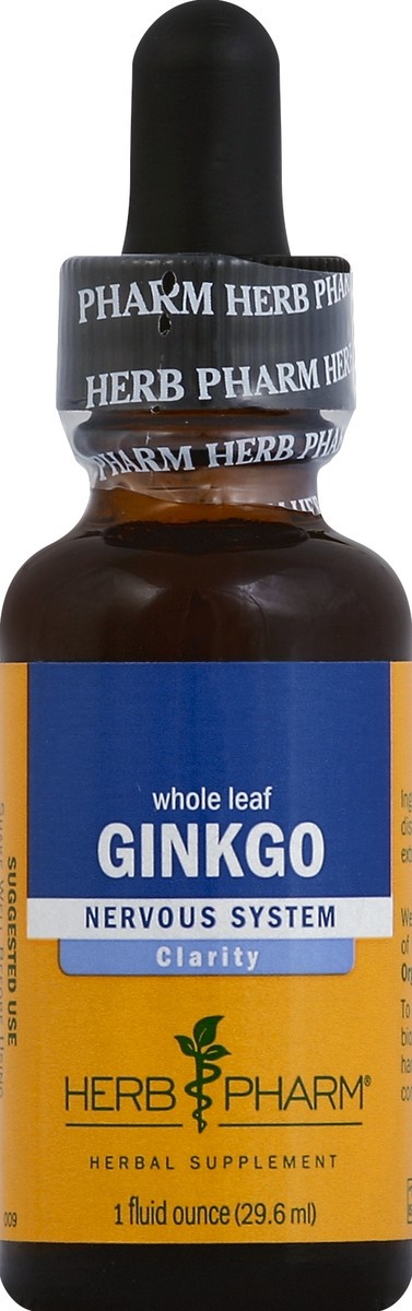 slide 1 of 1, Herb Pharm Ginkgo 1 oz, 1 oz