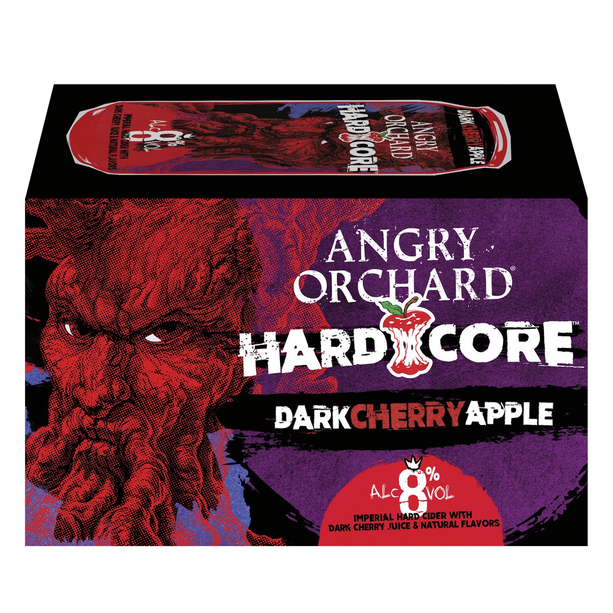 slide 2 of 3, Angry Orchard Hard Cider, Dark Cherry Apple, 6 ct; 12 oz