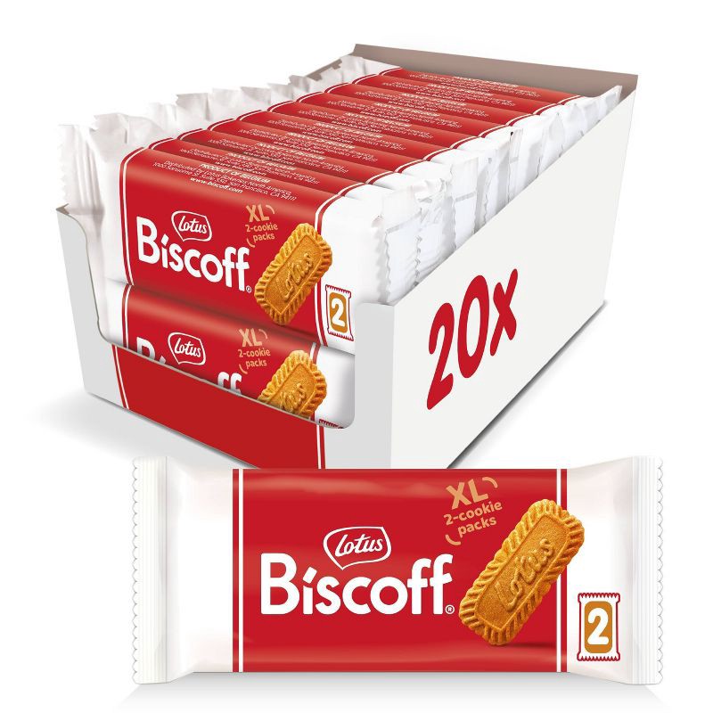 slide 1 of 6, Biscoff Snack Packs Cookies - 17.6oz/20ct, 17.6 oz, 20 ct