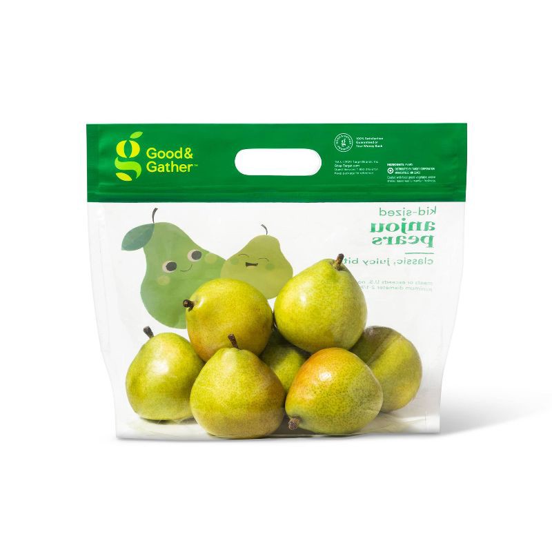 slide 3 of 3, Kid-Sized Anjou Pears - 3lb Bag - Good & Gather™, 3 lb