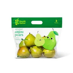 Fresh Kid-Sized Anjou Pears - 3lb Bag - Good & Gather™
