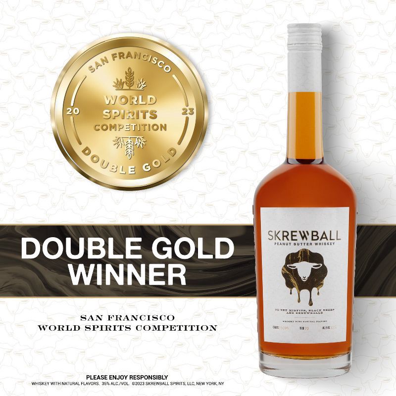 slide 5 of 9, Skrewball Peanut Butter Whiskey - 750ml Bottle, 750 ml