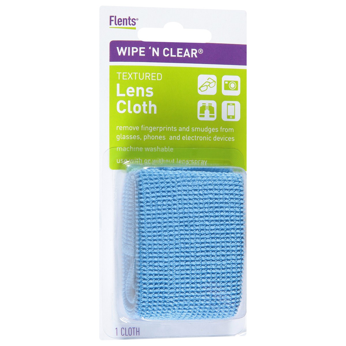 slide 3 of 9, Flents Lens Cloth, 1 ct