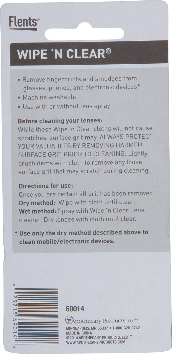 slide 5 of 9, Flents Lens Cloth, 1 ct