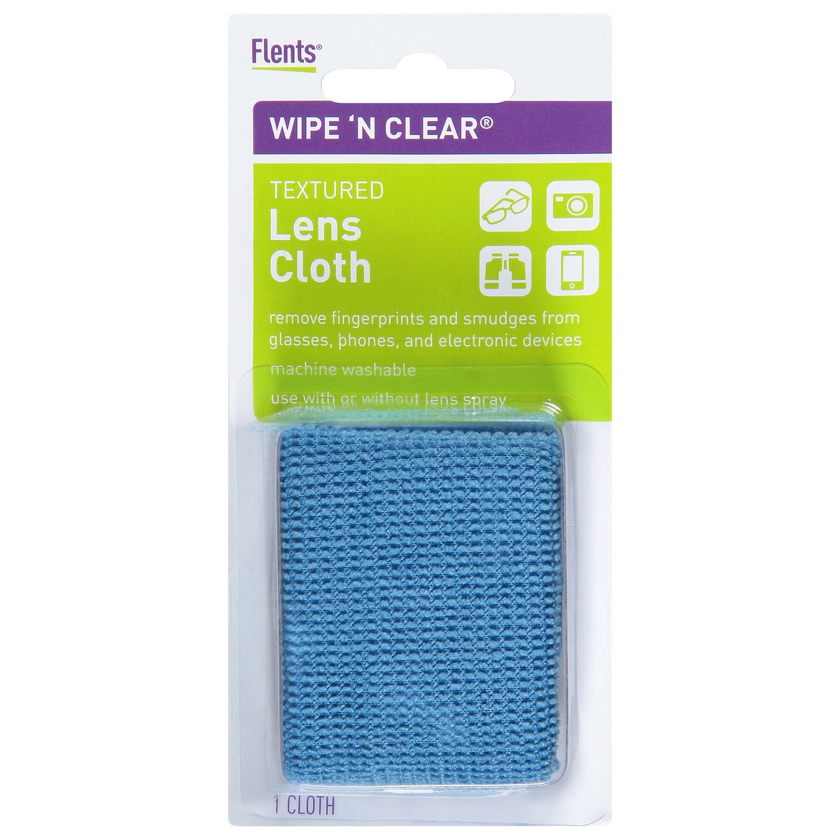 slide 1 of 9, Flents Lens Cloth, 1 ct