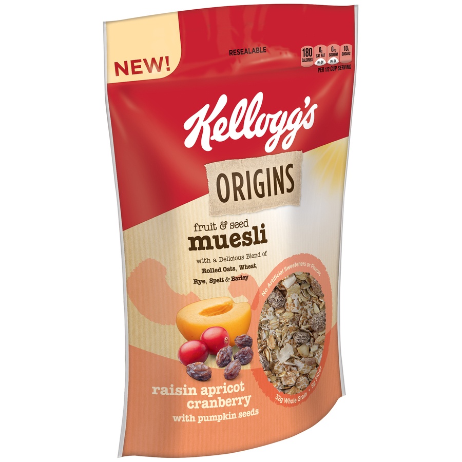 Kellogg's Origins Fruit & Seed Muesli Cereal Shipt