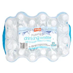 Weis Quality with Minerals 24 Pack Purified Drinking Water