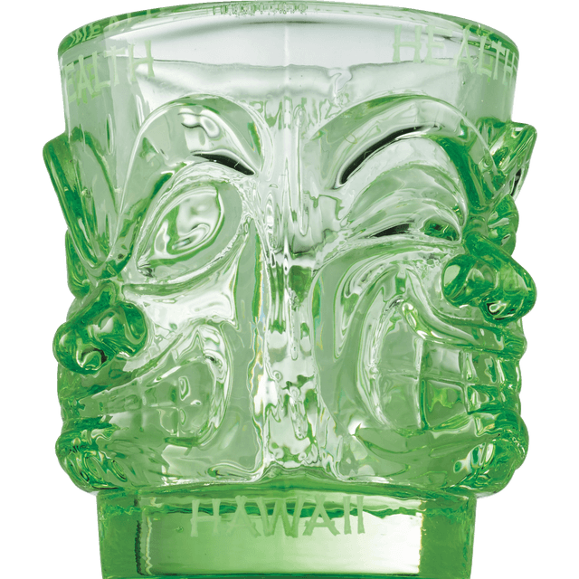 slide 1 of 1, Ooga Shaka Tiki Shot Glass Lt Green, 1 ct