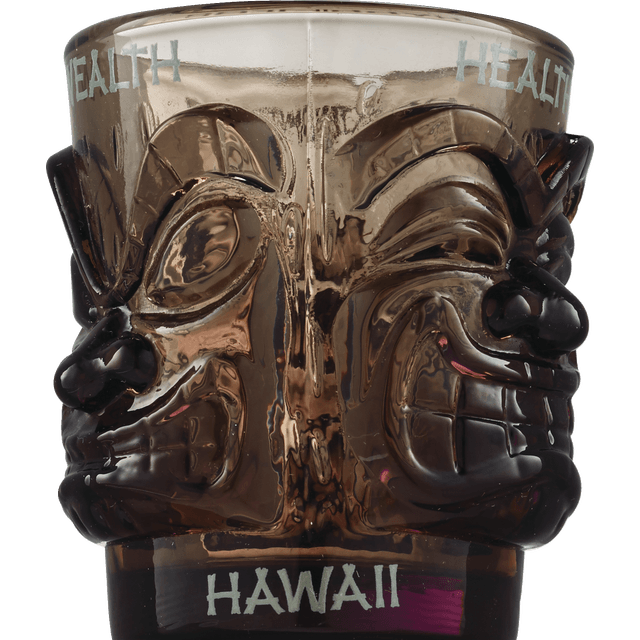 slide 1 of 1, Ooga Shaka Tiki Shot Glass Smoke; 1, 1 ct