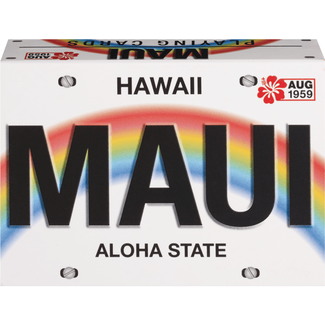slide 1 of 1, Pl Cards Maui License; 1 Ea, 1 ct