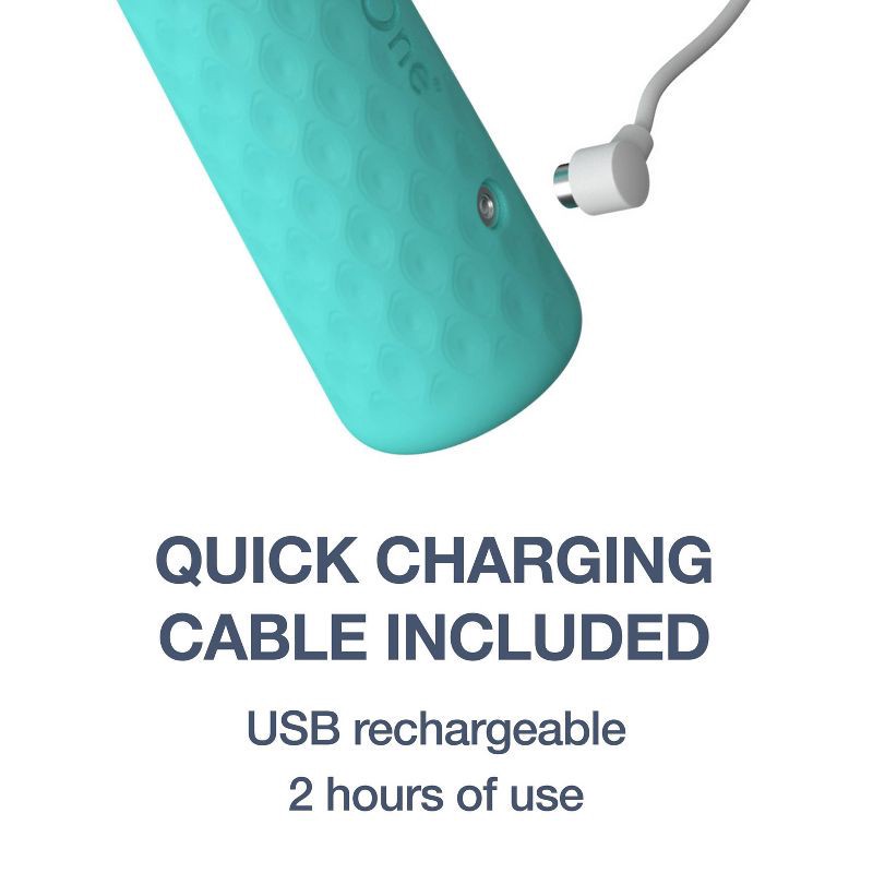 slide 5 of 12, plusOne Rechargeable and Waterproof Wand Vibrator, 1 ct