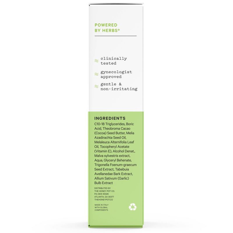 slide 7 of 8, The Honey Pot Company, Boric Acid and Herbal Suppositories + Applicator, 14 ovules - 1 applicator, 1 ct