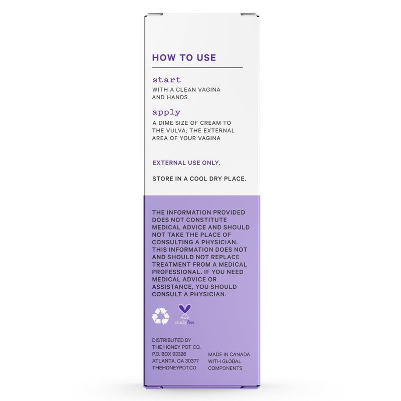 slide 8 of 9, The Honey Pot Company, Soothing Lavender Vulva Cream - 1 fl oz, 1 fl oz