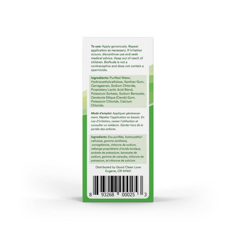 slide 2 of 9, Good Clean Love BioNude Ultra Sensitive Personal Lube - 3oz, 3 oz