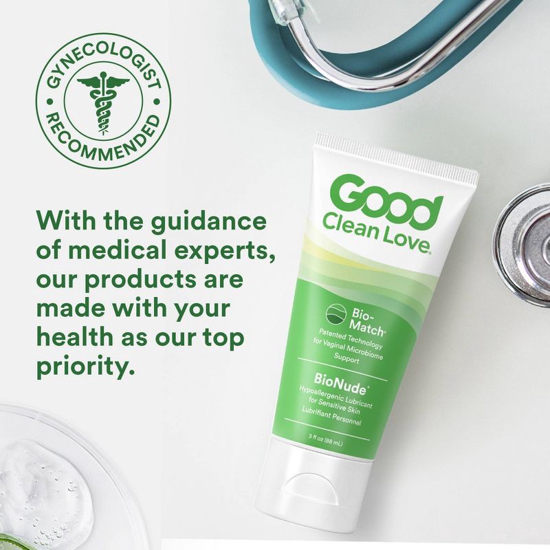 slide 6 of 9, Good Clean Love BioNude Ultra Sensitive Personal Lube - 3oz, 3 oz