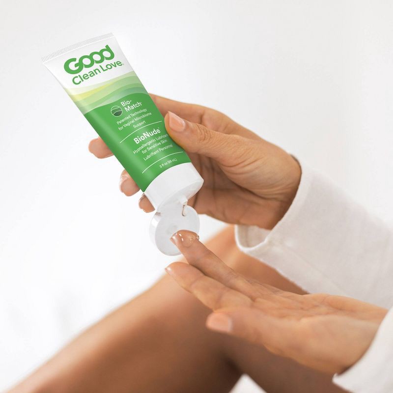 slide 9 of 9, Good Clean Love BioNude Ultra Sensitive Personal Lube - 3oz, 3 oz