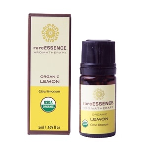 slide 1 of 1, rareESSENCE Organic Lemon Essential Oil, 5 ml