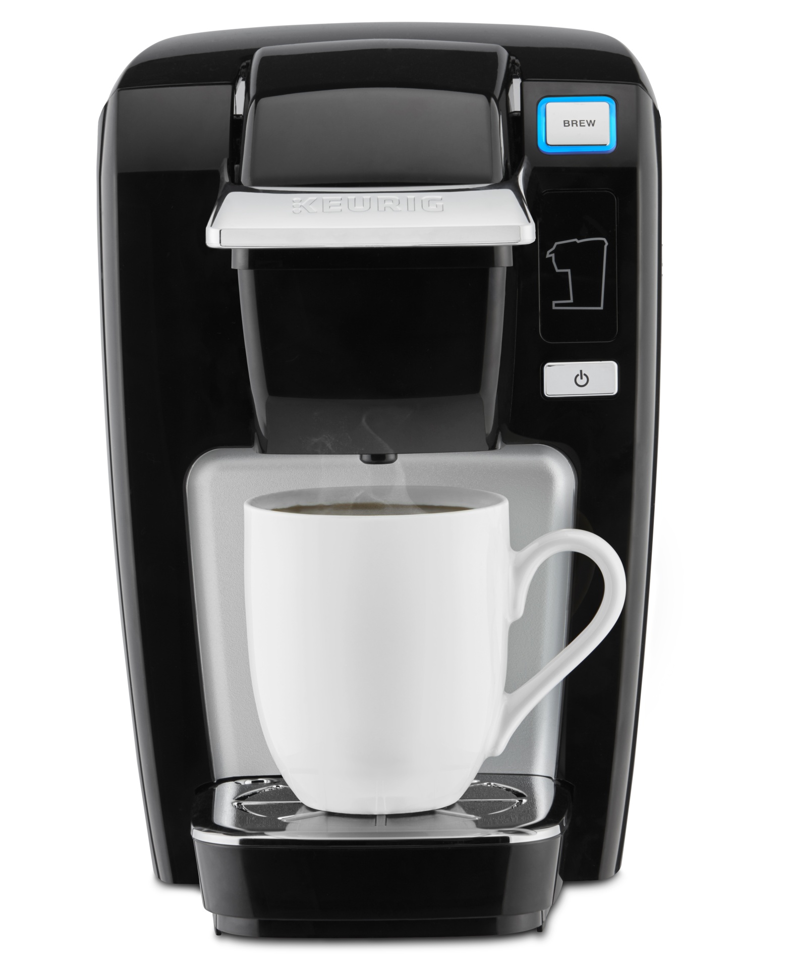 slide 1 of 1, Keurig K15 Mini Plus Brewing System - Black, 1 ct