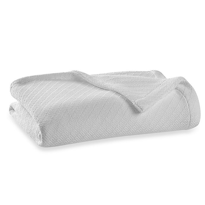 slide 1 of 1, Wamsutta Classic Cotton Twin Blanket - White, 1 ct