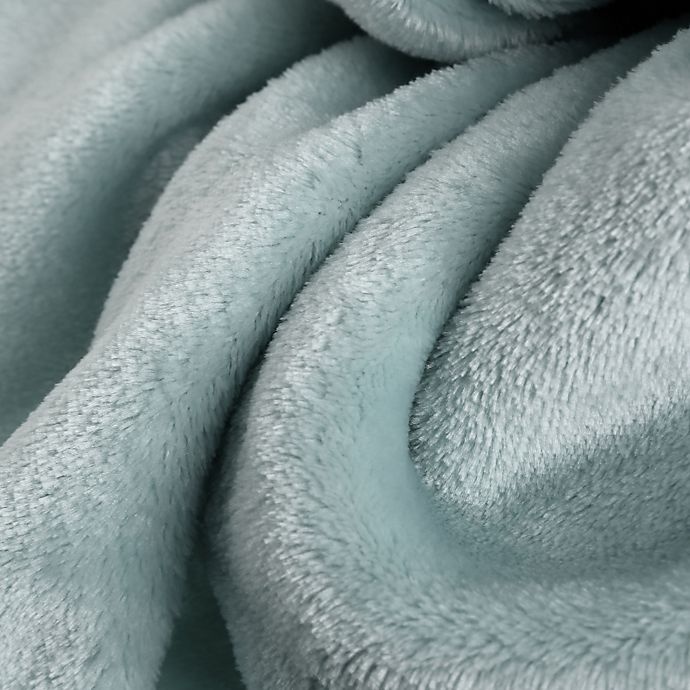 slide 2 of 2, Berkshire Blanket Modern Comfort Throw Blanket - Light Blue, 1 ct