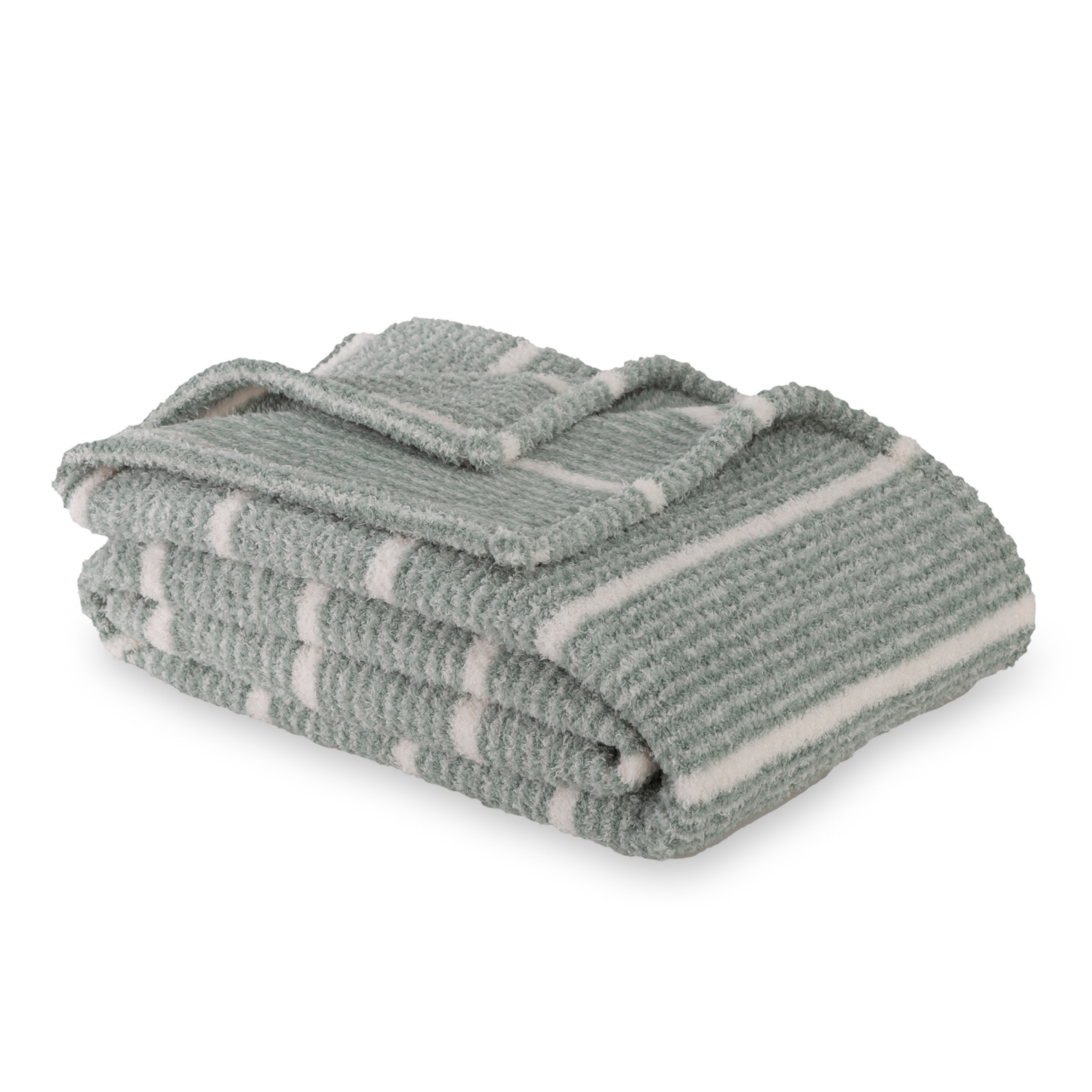 slide 3 of 4, BERKSHIRE BLANKET Berkshire Printed Retro Comfort Plush Throw Jadite, 50 in x 70 in, 1 ct