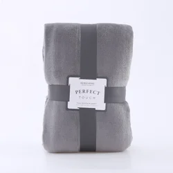 BERKSHIRE BLANKET Berkshire Perfect Touch Blanket Grey Lake Full Queen