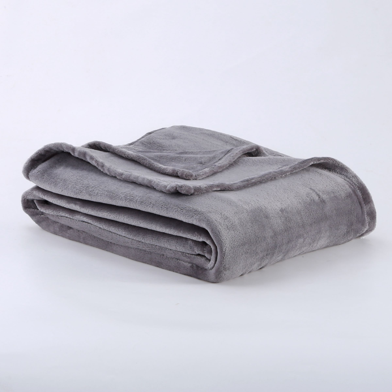 slide 2 of 3, BERKSHIRE BLANKET Berkshire Perfect Touch Blanket Grey Lake Twin, 1 ct