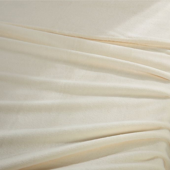 slide 2 of 3, Berkshire Blanket Serasoft Full/Queen Blanket - Cream, 1 ct