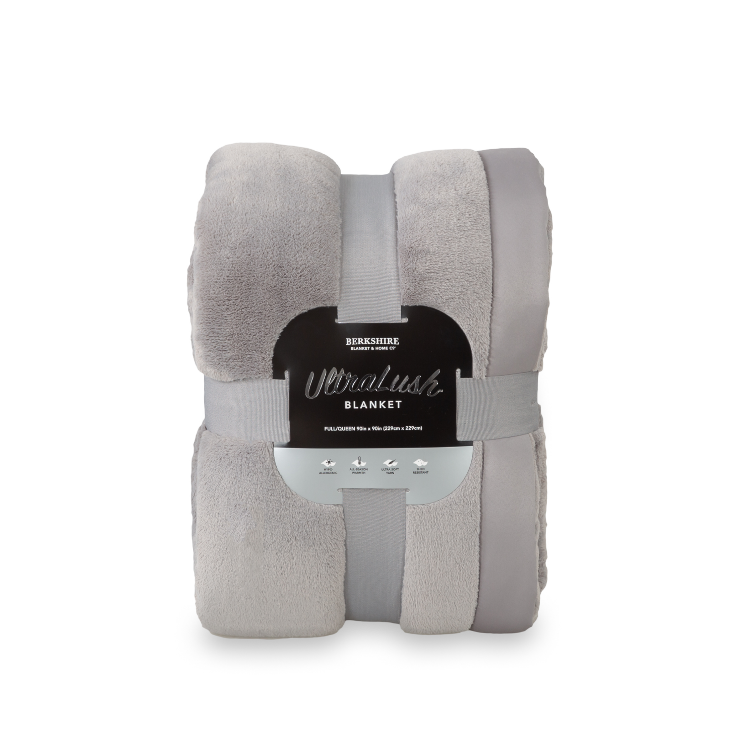 slide 1 of 4, BERKSHIRE BLANKET Ultralush Blanket, Full Queen Size, 90 in x 90 in, f/q