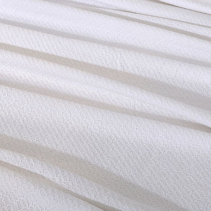 slide 2 of 4, Bee & Willow Home Cotton Knit Full/Queen Blanket - White, 1 ct