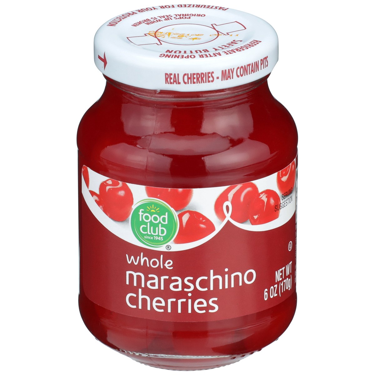 slide 2 of 9, Food Club Maraschino Cherries, 6 oz