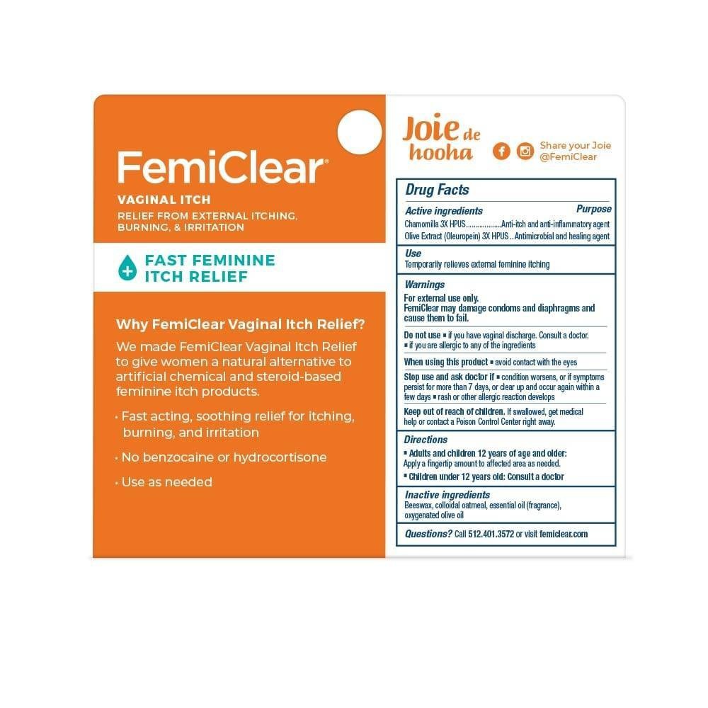 slide 4 of 4, FemiClear Anti-Itch Treatment, 0.5 oz