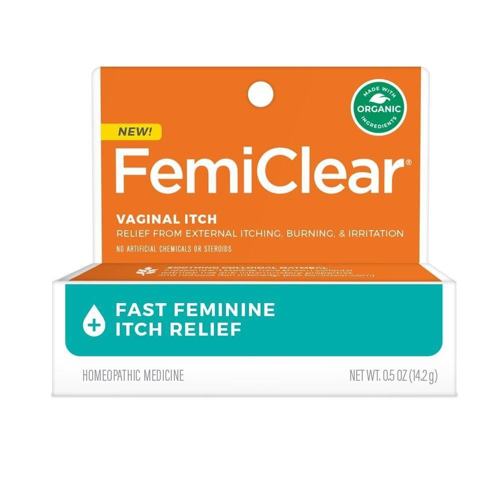 slide 1 of 4, FemiClear Anti-Itch Treatment, 0.5 oz